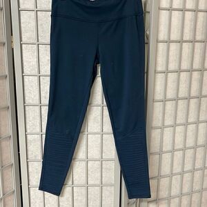 Threads 4 Thought, Women’s leggings, Blue, Size Small
